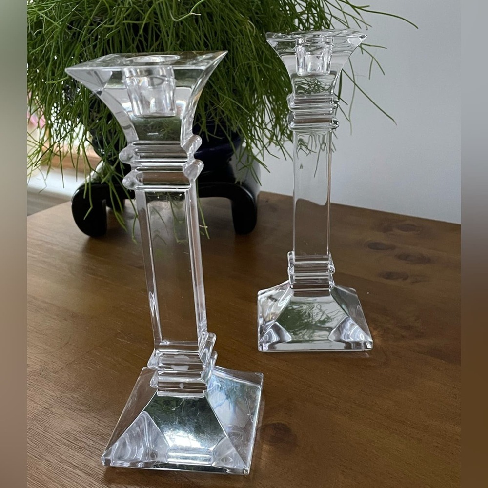 Marquis Treviso 8in Candlestick, Pair